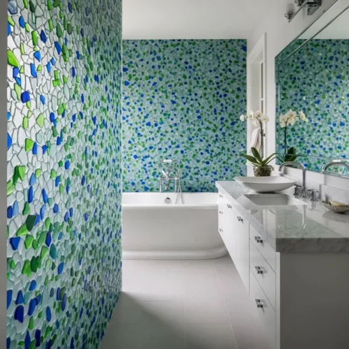 Sea Glass Mosaic