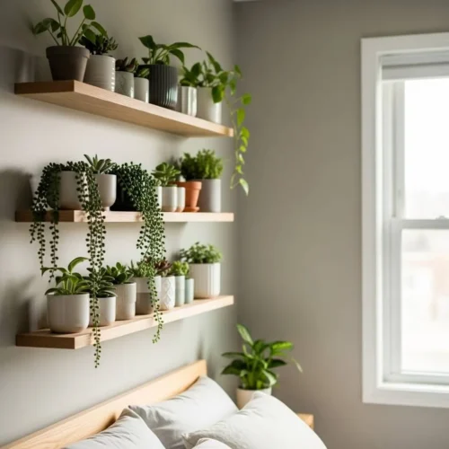 Plant Shelf Wall
