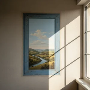 Painted Window Frame Wall