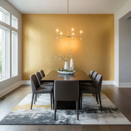 Metallic Accent Wall