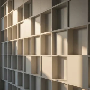 Panel Grid Accent Wall