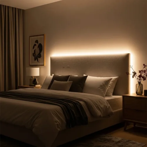 LED Light Accent Wall