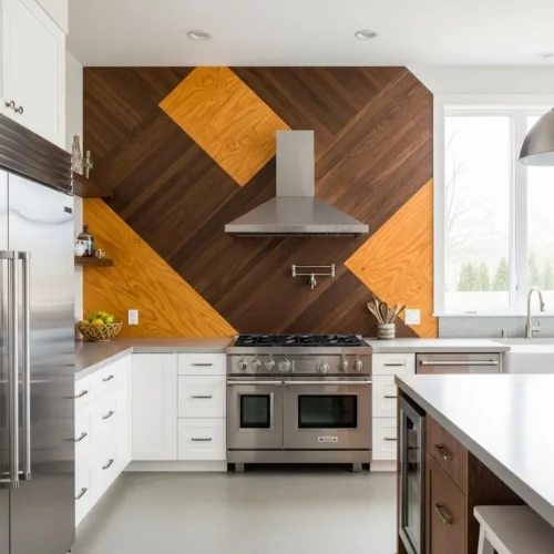 Stained Plywood Sheet Panel