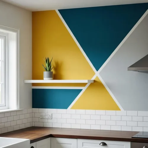 Geometric Paint Blocking