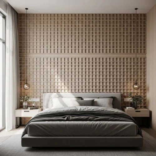 Lattice Accent Wall