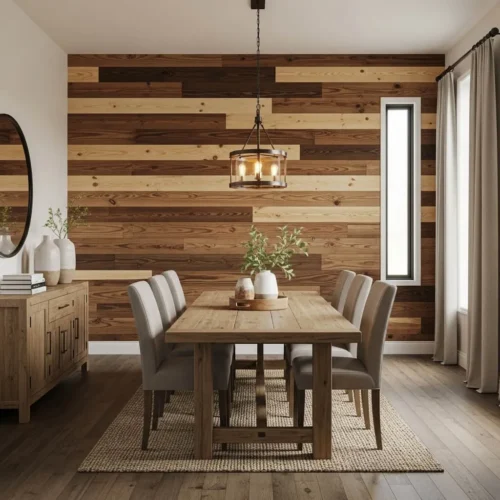 Reclaimed Wood Wall
