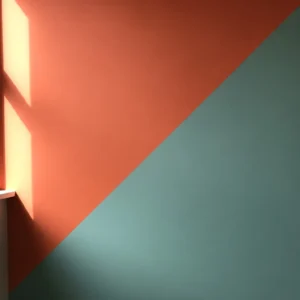 Painted Diagonal Wall