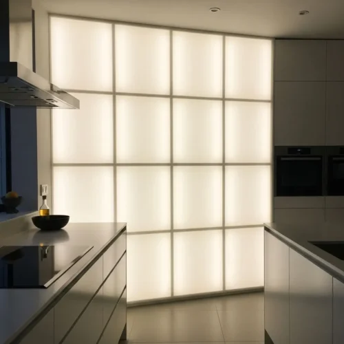 Backlit Translucent Acrylic Panel