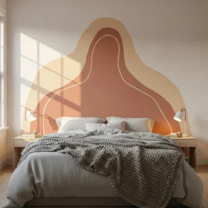 Painted Headboard Wall