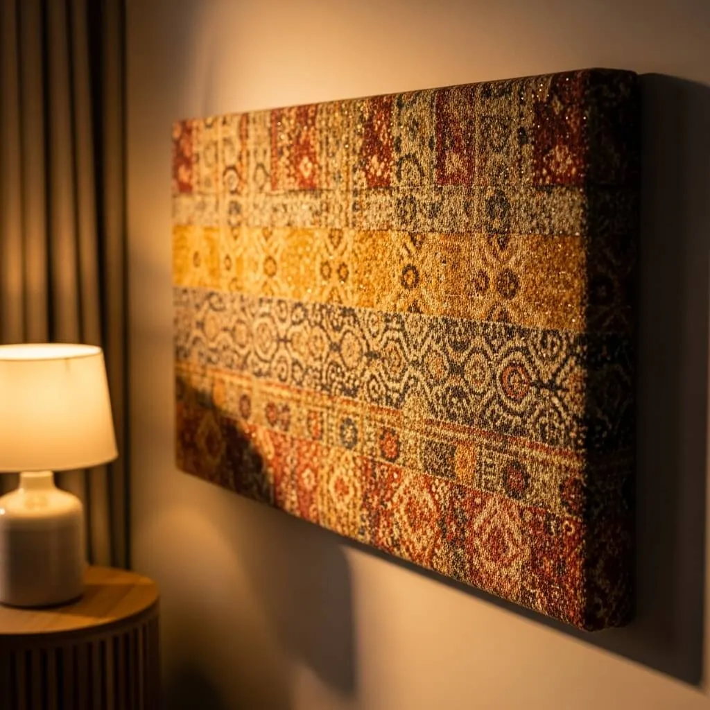 Fabric-Covered Wall Panel