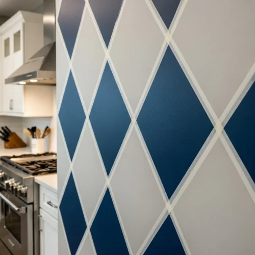 Diamond Pattern Tape Resist