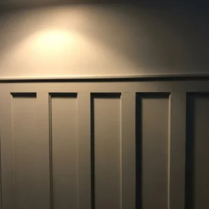 Partial Board and Batten Wall