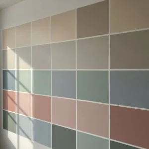 Painted Squares Accent