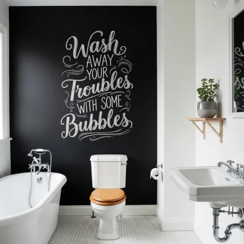 Chalkboard Paint Wall