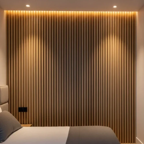 Wood Slat Accent Wall