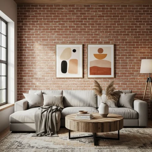 Brick Veneer Wall