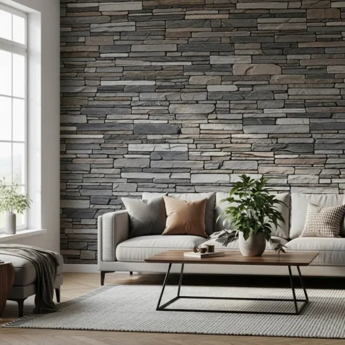 Stone-Inspired Peel-and-Stick Panels